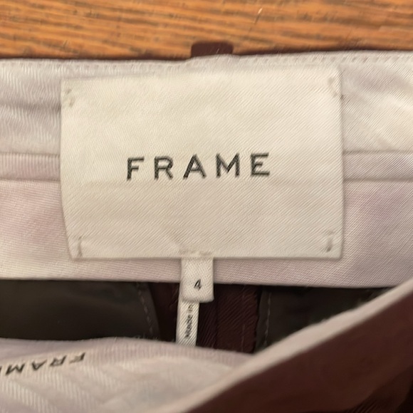 Frame Brown Le High Flare Pants 4 - Picture 2 of 5